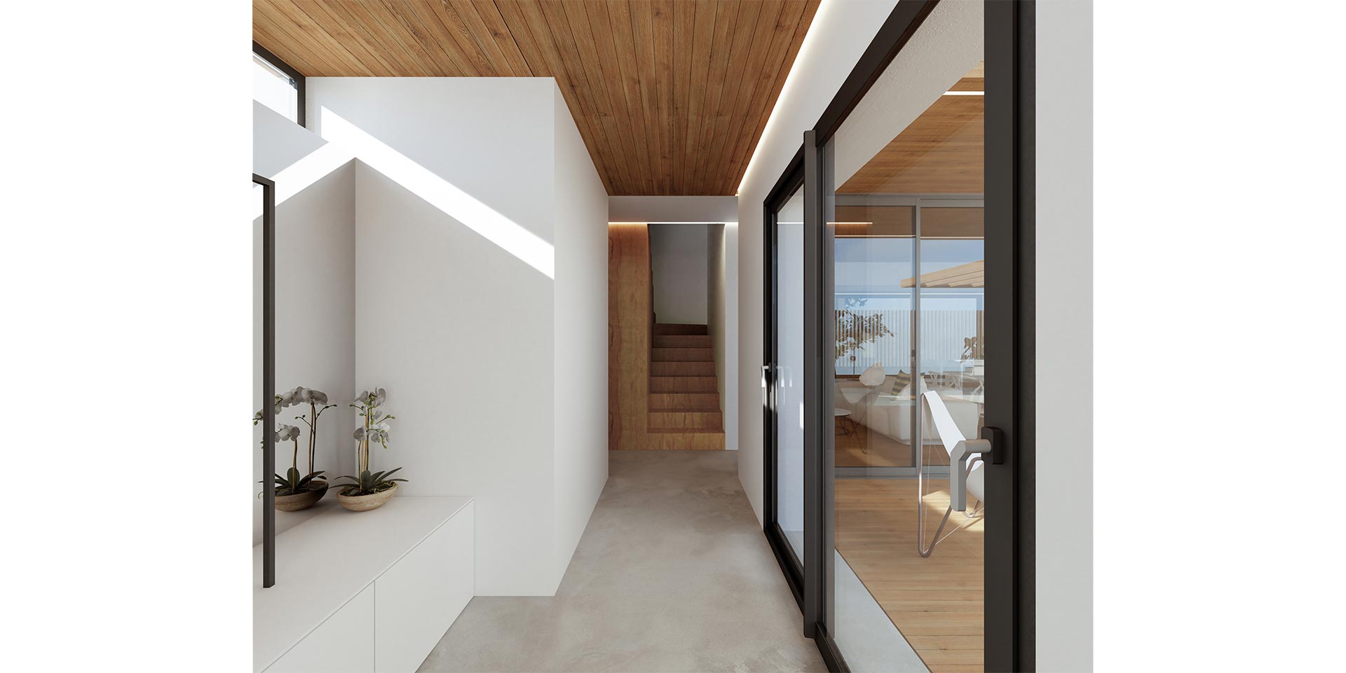 03 VU.47_-_Sarasate.rvt_2021-May-03_11-08-48AM-000_Recibidor_hacia_escalera_png